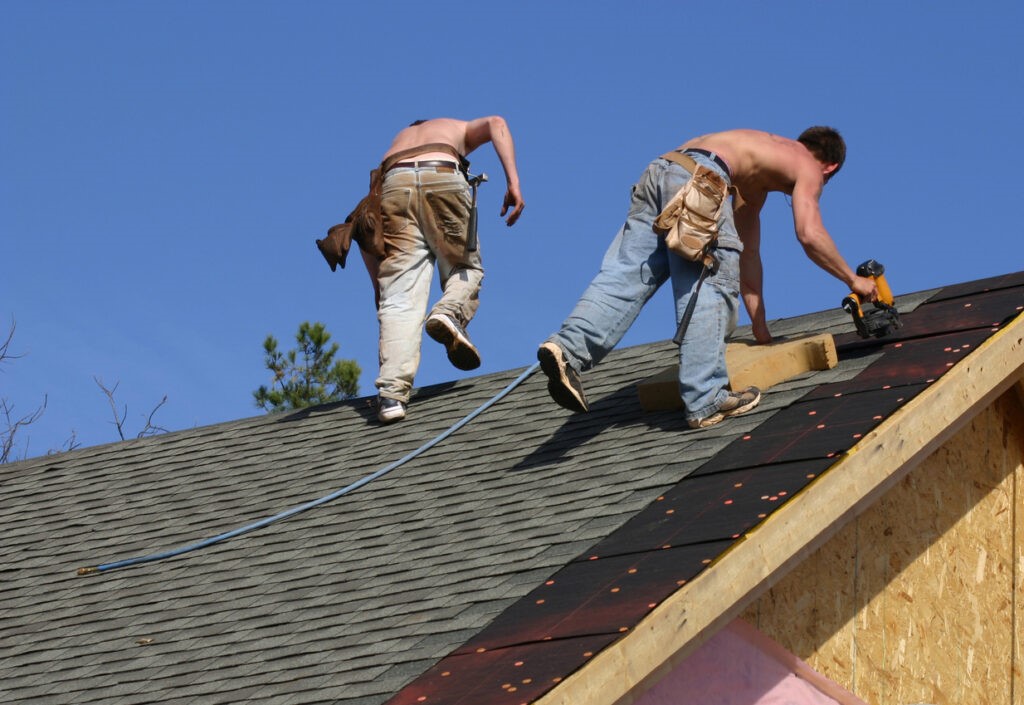 New roof installation by ALIHAN LLC in Potomac, MD