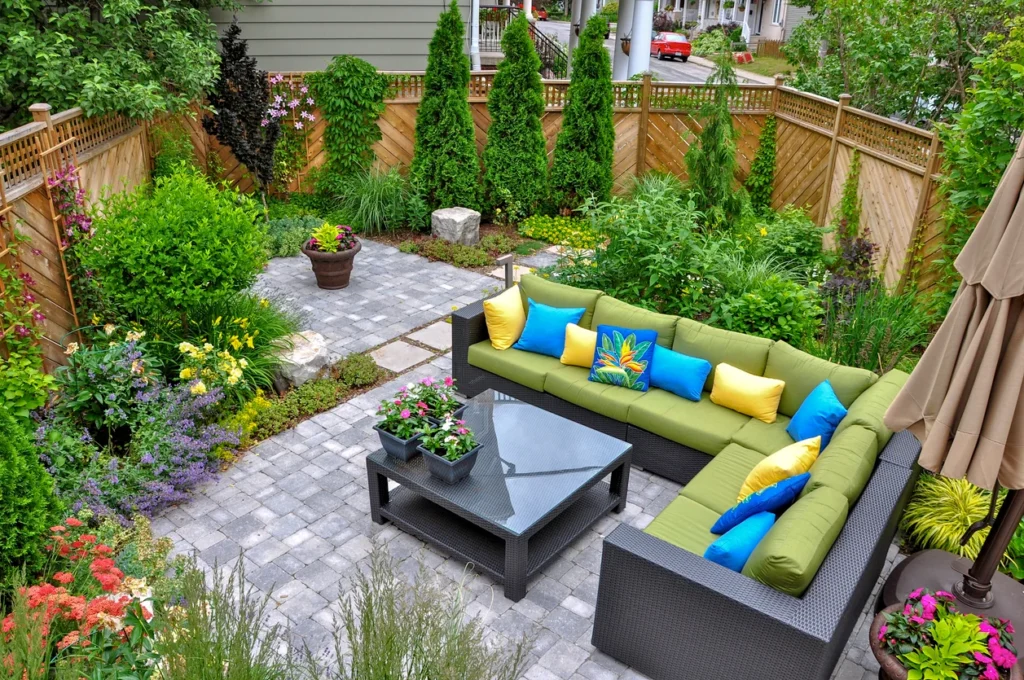 Patio and Landscaping