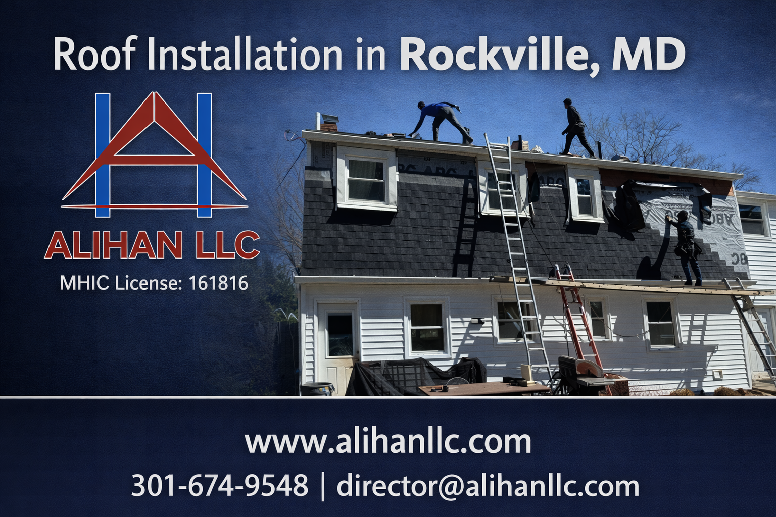 Roof Installation in Rockville, MD