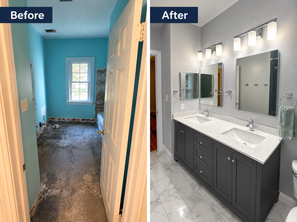 Creating a Spa Style Bathroom in Rockville